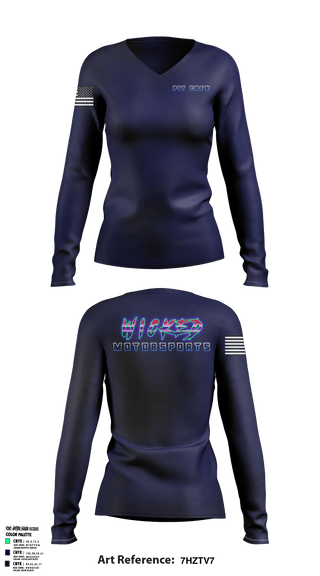 Women's Long Sleeve Vneck Shirt, , , Teamtime, Team time, sublimation, custom sports apparel, team uniforms, spirit wear, spiritwear, sports uniforms, custom shirts, team store, custom team store, fundraiser sports, apparel fundraiser