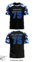 Oceanway Buccaneers 1510148 Short Sleeve Performance Shirt - 2