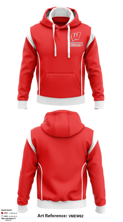 Wayne High School Basketball 71614044 Hoodie - 1