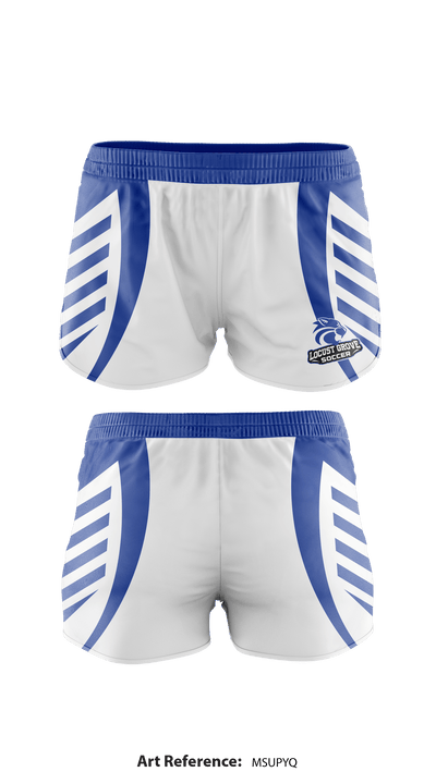 Locust Grove High School Soccer 8165431 Women's Shorts - 1