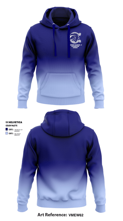 Boerne-Samuel V Champion High School Cheer 82768377 Hoodie - 1