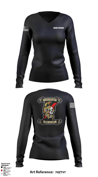 Women's Long Sleeve Vneck Shirt, , , Teamtime, Team time, sublimation, custom sports apparel, team uniforms, spirit wear, spiritwear, sports uniforms, custom shirts, team store, custom team store, fundraiser sports, apparel fundraiser