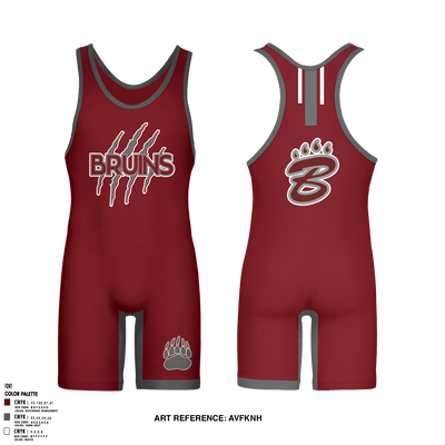 BRUINS 30178459 Wrestling Singlet - 6