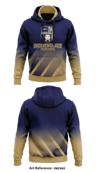 Hoodie, Independence High School Soccer, Men's Soccer, Teamtime, Team time, sublimation, custom sports apparel, team uniforms, spirit wear, spiritwear, sports uniforms, custom shirts, team store, custom team store, fundraiser sports, apparel fundraiser