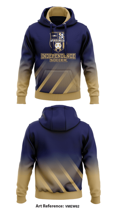Independence High School Soccer 52095063 Hoodie - 1