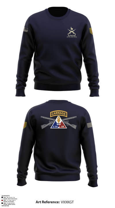 1ST PLT ALPACAS 72699724 Crew Neck Sweatshirt - 9