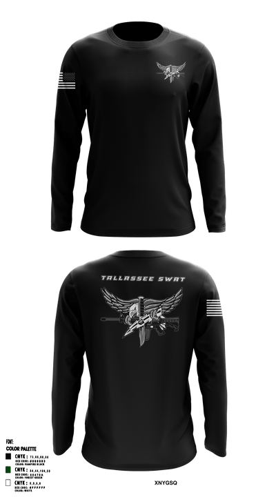 Tallassee SWAT 88862930 Long Sleeve Performance Shirt - 2