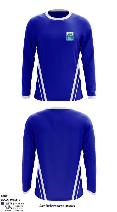 YMCA Camp Piomingo 63899633 Long Sleeve Performance Shirt - 1