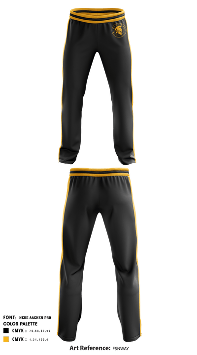 Pieper High School Cross Country 70107216 Sweatpants - 1