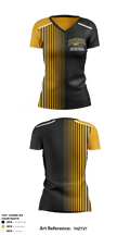 Hazelwood Central High School Swimming 28111002 Women's Short Sleeve V-neck Shirt - 1