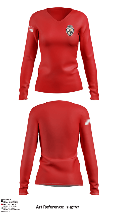 Killers 73249100 Women's Long Sleeve V-neck Shirt - 2