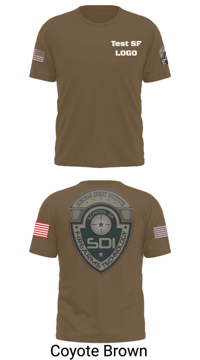 Test SF Logo 16004450 Short Sleeve Performance Shirt - 3