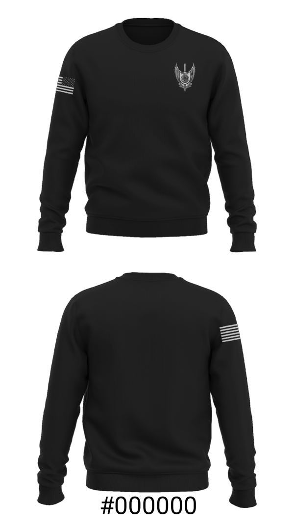 Crew Neck Sweatshirt, , Police, Teamtime, Team time, sublimation, custom sports apparel, team uniforms, spirit wear, spiritwear, sports uniforms, custom shirts, team store, custom team store, fundraiser sports, apparel fundraiser