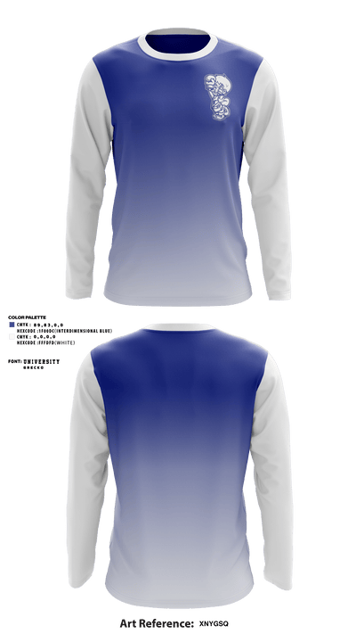 Midgets 90642730 Long Sleeve Performance Shirt - 1