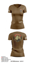Pale Horse 72886265 Women's Short Sleeve V-neck Shirt - 19