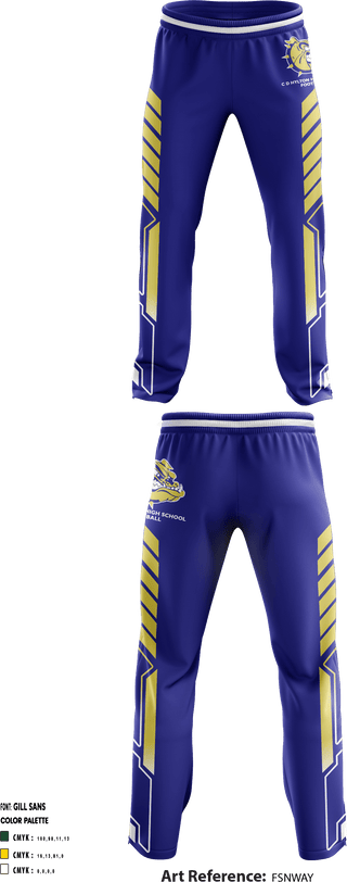 Sweatpants, C D Hylton High School Football, Football, Teamtime, Team time, sublimation, custom sports apparel, team uniforms, spirit wear, spiritwear, sports uniforms, custom shirts, team store, custom team store, fundraiser sports, apparel fundraiser