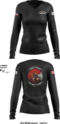 E/5-17 15402429 Women's Long Sleeve V-neck Shirt - 7