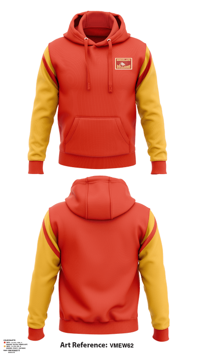 Goochland High School Lacrosse 8867071 Hoodie - 1