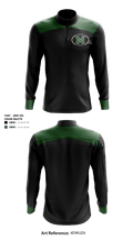 Mansfield High School Basketball 70354284 Quarter Zip Jacket - 1