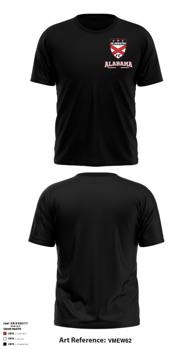 Alabama FC 6060927 Short Sleeve Performance Shirt - 3