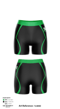 Monahans High School Volleyball 96886197 Women's Compression Shorts - 1