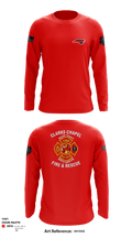 Clarks Chapel Fire & Rescue 66405091 Long Sleeve Performance Shirt - 3