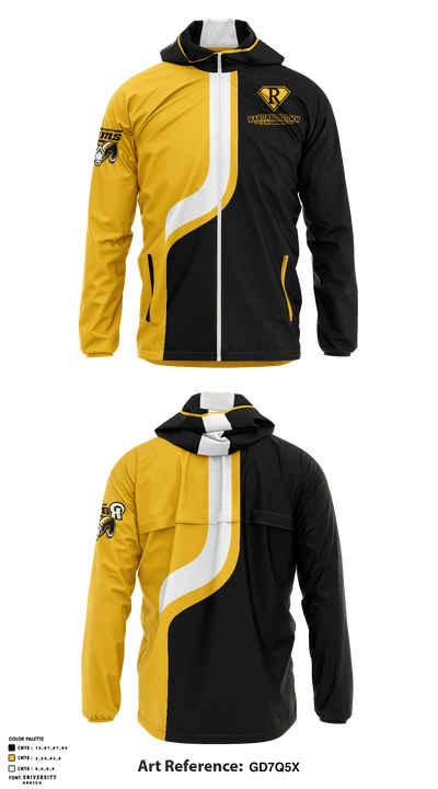 Randallstown HS Track & Field 24180496 Windbreaker - 1