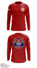 812th Comat engineers 6063302 Long Sleeve Performance Shirt - 2