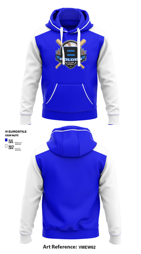Hoodie, Bolden Little League, Baseball, Teamtime, Team time, sublimation, custom sports apparel, team uniforms, spirit wear, spiritwear, sports uniforms, custom shirts, team store, custom team store, fundraiser sports, apparel fundraiser