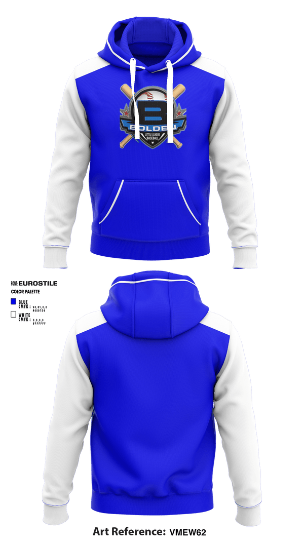 Hoodie, Bolden Little League, Baseball, Teamtime, Team time, sublimation, custom sports apparel, team uniforms, spirit wear, spiritwear, sports uniforms, custom shirts, team store, custom team store, fundraiser sports, apparel fundraiser