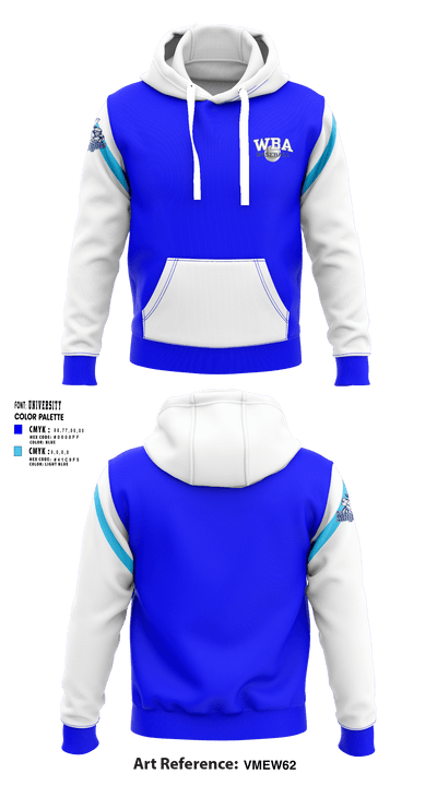 WBA Knights Baseball 46834682 Hoodie - 1