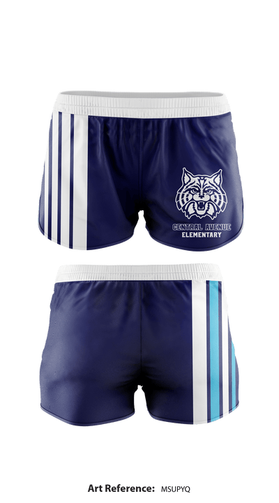 Central Avenue Elementary 90338111 Women's Shorts - 1
