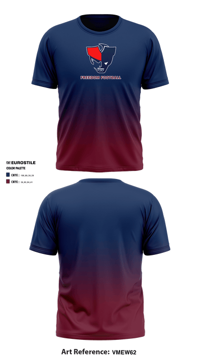 Freedom High School Football 72021125 Short Sleeve Performance Shirt - 4