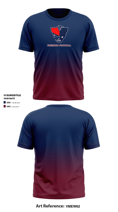 Short Sleeve Performance Shirt, Freedom High School Football, Football, Teamtime, Team time, sublimation, custom sports apparel, team uniforms, spirit wear, spiritwear, sports uniforms, custom shirts, team store, custom team store, fundraiser sports, apparel fundraiser