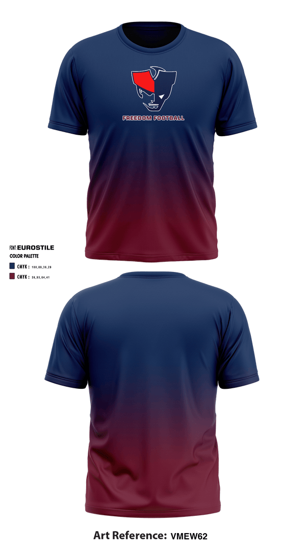 Short Sleeve Performance Shirt, Freedom High School Football, Football, Teamtime, Team time, sublimation, custom sports apparel, team uniforms, spirit wear, spiritwear, sports uniforms, custom shirts, team store, custom team store, fundraiser sports, apparel fundraiser