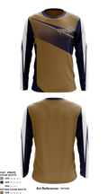 Leonardtown Wildcats Football and Cheer 66221479 Long Sleeve Performance Shirt - 1