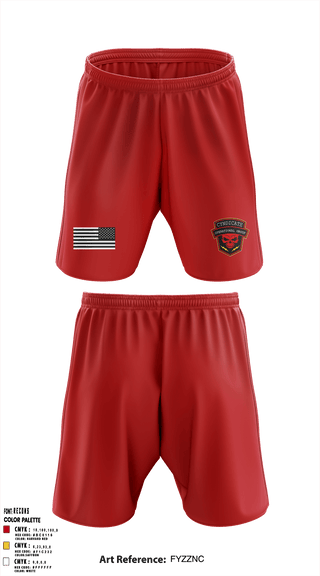 Athletic Shorts With Pockets, Cyndicate Operational Group, E-Sports, Teamtime, Team time, sublimation, custom sports apparel, team uniforms, spirit wear, spiritwear, sports uniforms, custom shirts, team store, custom team store, fundraiser sports, apparel fundraiser
