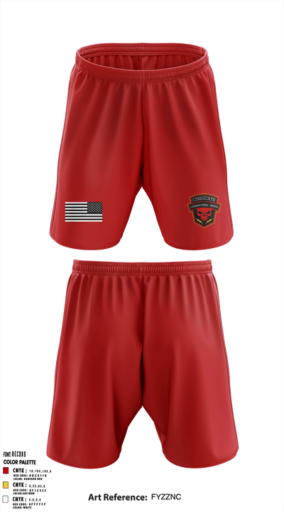 Cyndicate Operational Group 92143460 Athletic Shorts With Pockets - 1