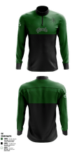 Dublin Coffman Shamrocks Basketball 18350899 Quarter Zip Jacket - 4