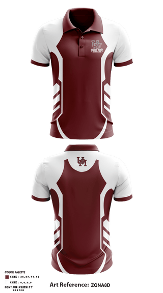 Short Sleeve Performance Polo, Union Mine High School Wrestling, Wrestling, Teamtime, Team time, sublimation, custom sports apparel, team uniforms, spirit wear, spiritwear, sports uniforms, custom shirts, team store, custom team store, fundraiser sports, apparel fundraiser