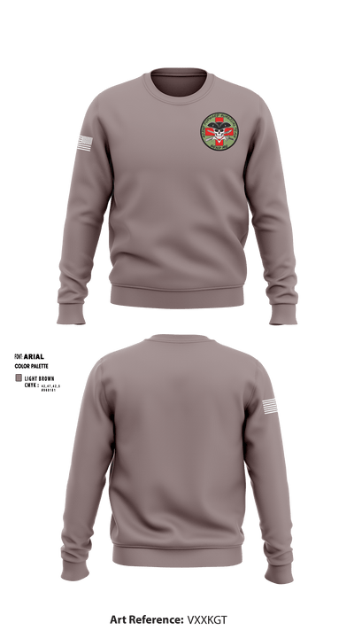 402nd Forward Surgical Team 1621441 Crew Neck Sweatshirt - 1