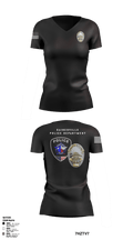 Gainesville Police Department 66758462 Women's Short Sleeve V-neck Shirt - 1