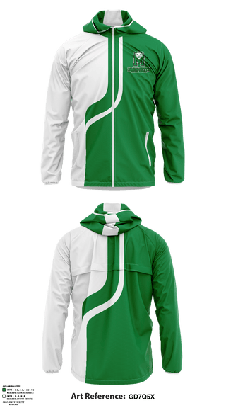 Windbreaker, Margaretta High School Track, Track & Field, Teamtime, Team time, sublimation, custom sports apparel, team uniforms, spirit wear, spiritwear, sports uniforms, custom shirts, team store, custom team store, fundraiser sports, apparel fundraiser