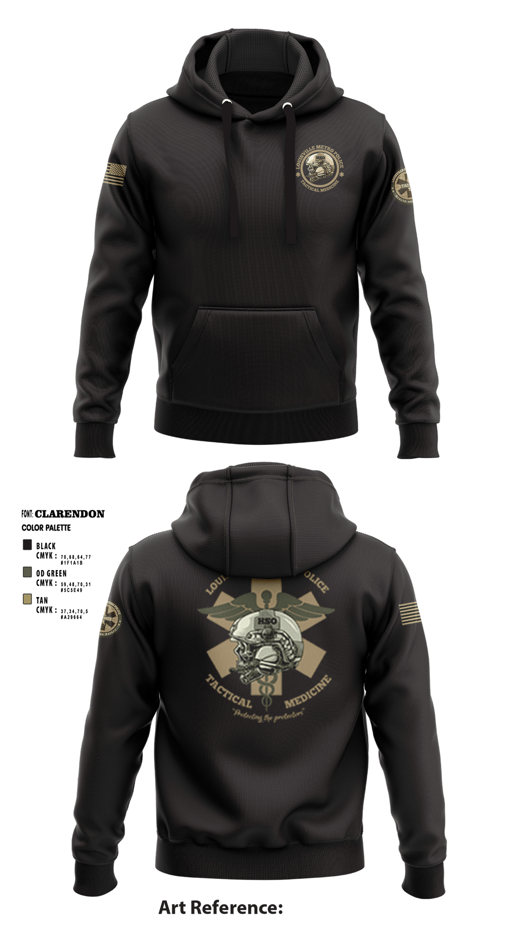 LMPD HSO TACMED 54774213 Hoodie - 9 – Teamtime