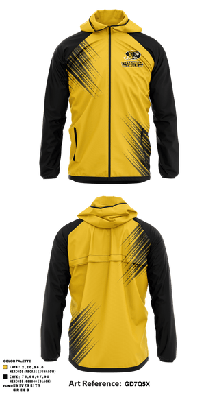 Windbreaker, Cuyahoga Falls High School Softball, Softball, Teamtime, Team time, sublimation, custom sports apparel, team uniforms, spirit wear, spiritwear, sports uniforms, custom shirts, team store, custom team store, fundraiser sports, apparel fundraiser
