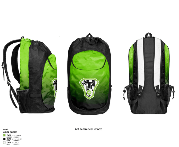 Gear Bag, Maryland True Lacrosse, Men's Lacrosse, Teamtime, Team time, sublimation, custom sports apparel, team uniforms, spirit wear, spiritwear, sports uniforms, custom shirts, team store, custom team store, fundraiser sports, apparel fundraiser