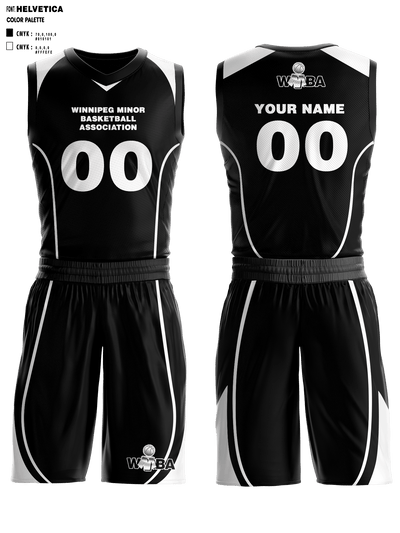 Winnipeg Minor Basketball Association 87280950 Basketball Uniform - 1
