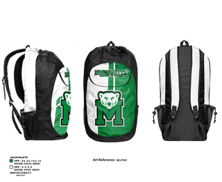 Gear Bag, Margaretta High School Track, Track & Field, Teamtime, Team time, sublimation, custom sports apparel, team uniforms, spirit wear, spiritwear, sports uniforms, custom shirts, team store, custom team store, fundraiser sports, apparel fundraiser