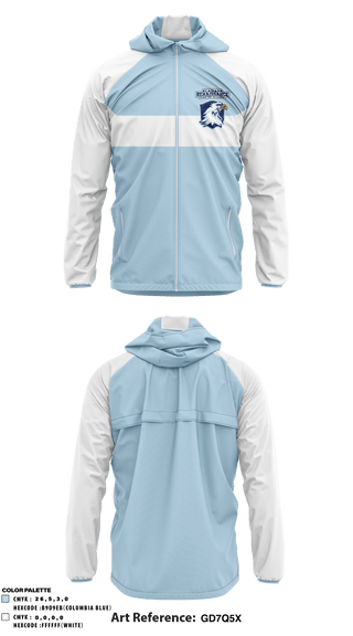 Windbreaker, Acadiana Renaissance Charter Academy High School, School Spirit Store, Teamtime, Team time, sublimation, custom sports apparel, team uniforms, spirit wear, spiritwear, sports uniforms, custom shirts, team store, custom team store, fundraiser sports, apparel fundraiser