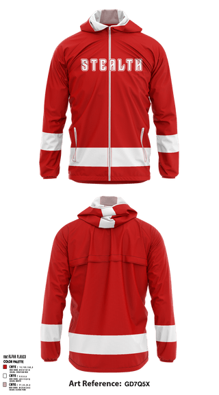 Windbreaker, Stealth Softball Org, Softball, Teamtime, Team time, sublimation, custom sports apparel, team uniforms, spirit wear, spiritwear, sports uniforms, custom shirts, team store, custom team store, fundraiser sports, apparel fundraiser